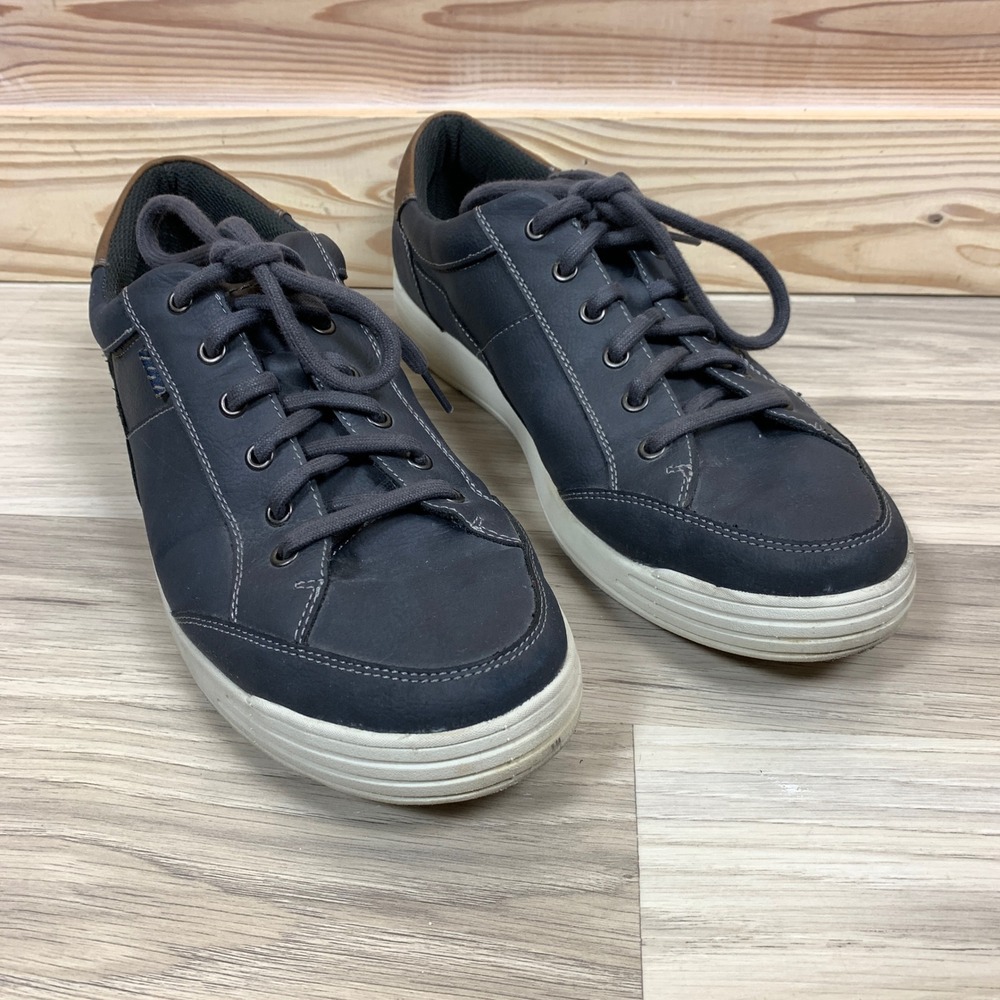 Nunn Bush Sneakers Mens 12M Navy Blue Kore‎ Walk Lace Up Casual Shoes